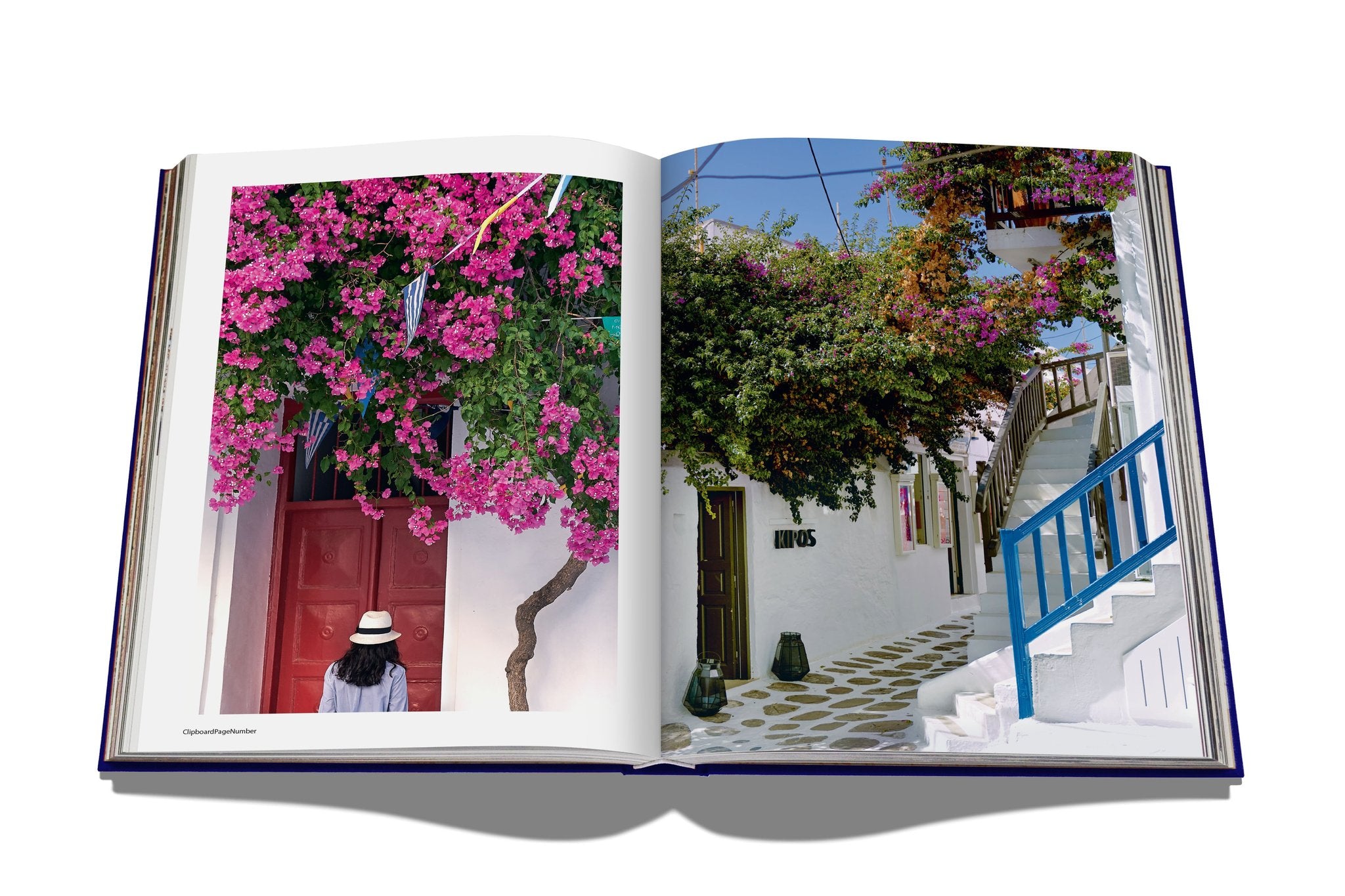 ASSOULINE Mykonos Muse Hardcover Book by Lizy Manola