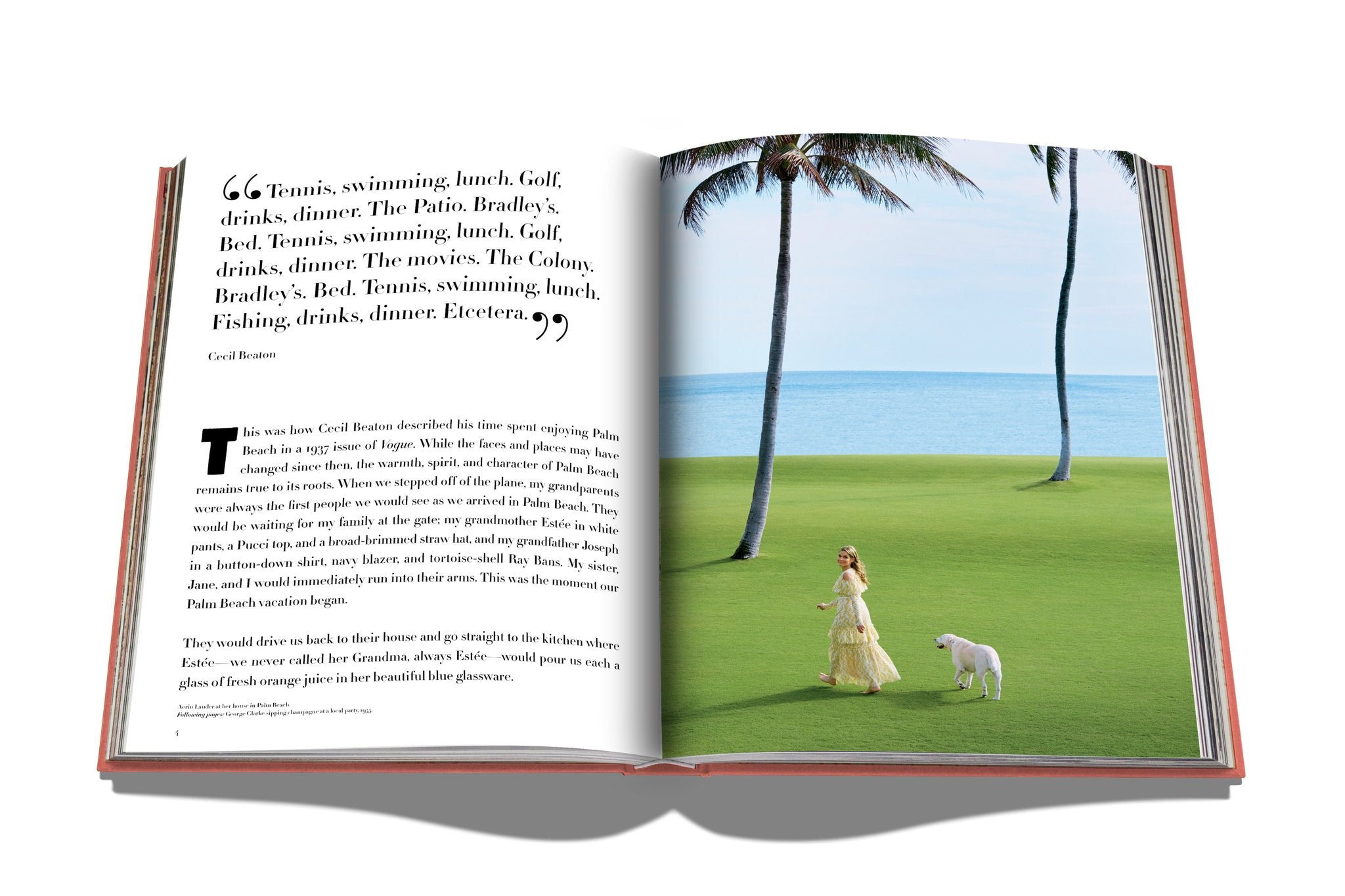 ASSOULINE Palm Beach Hardcover Book By Aerin Lauder