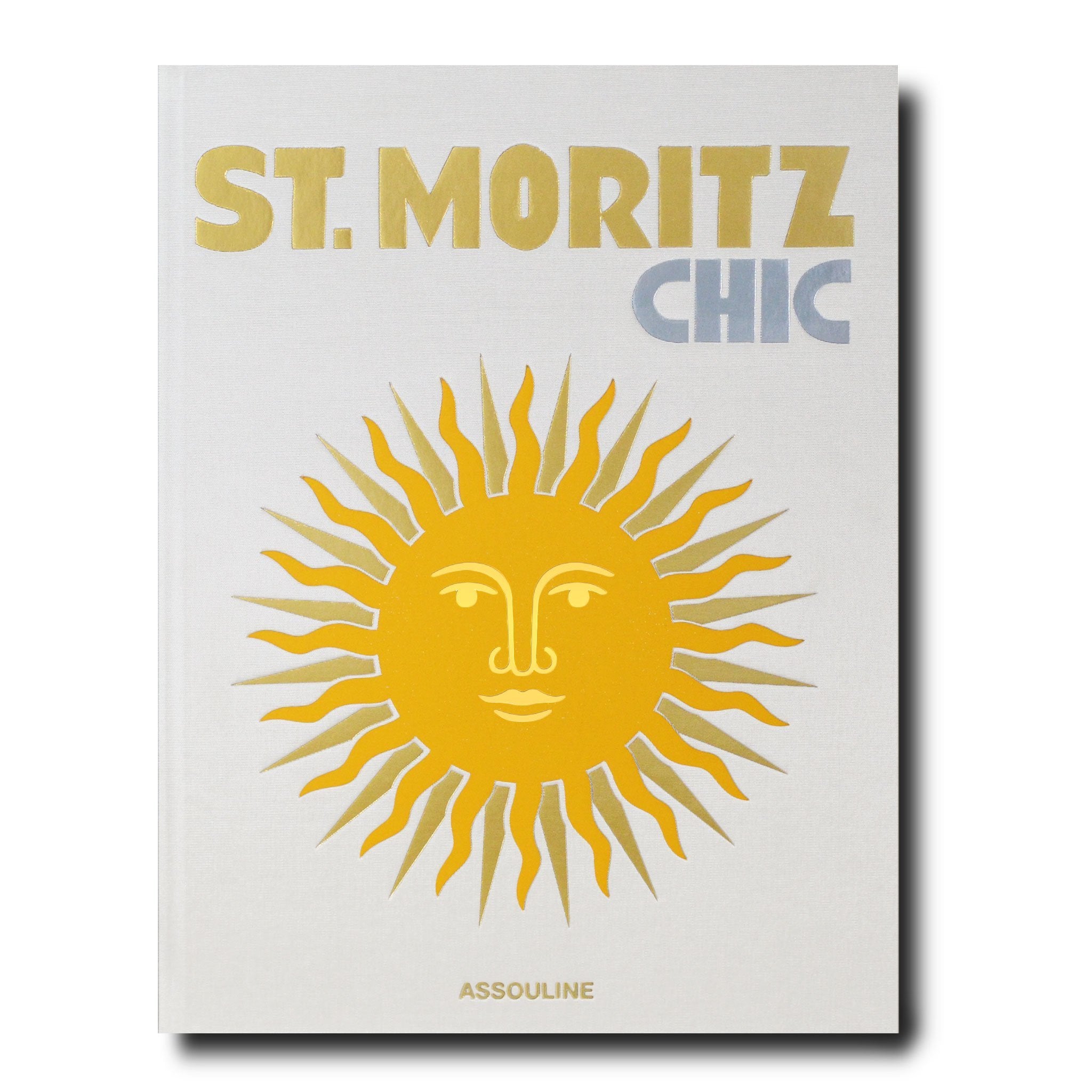 ASSOULINE St. Moritz Chic Hardcover Book by Dora Lardelli