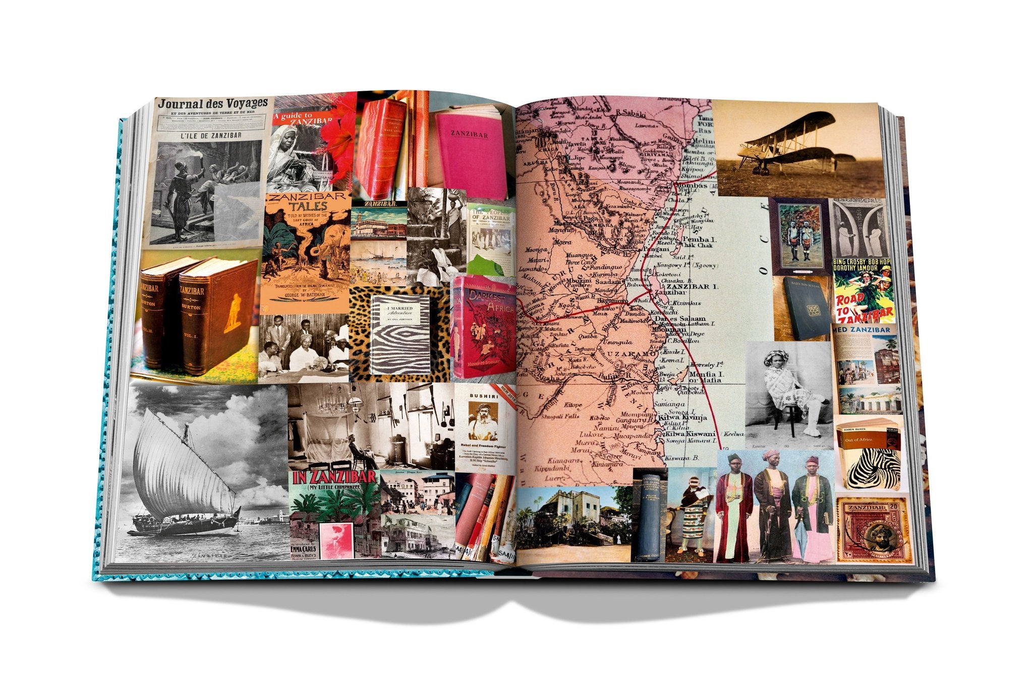 ASSOULINE Zanzibar Hardcover Book by Aline Coquelle